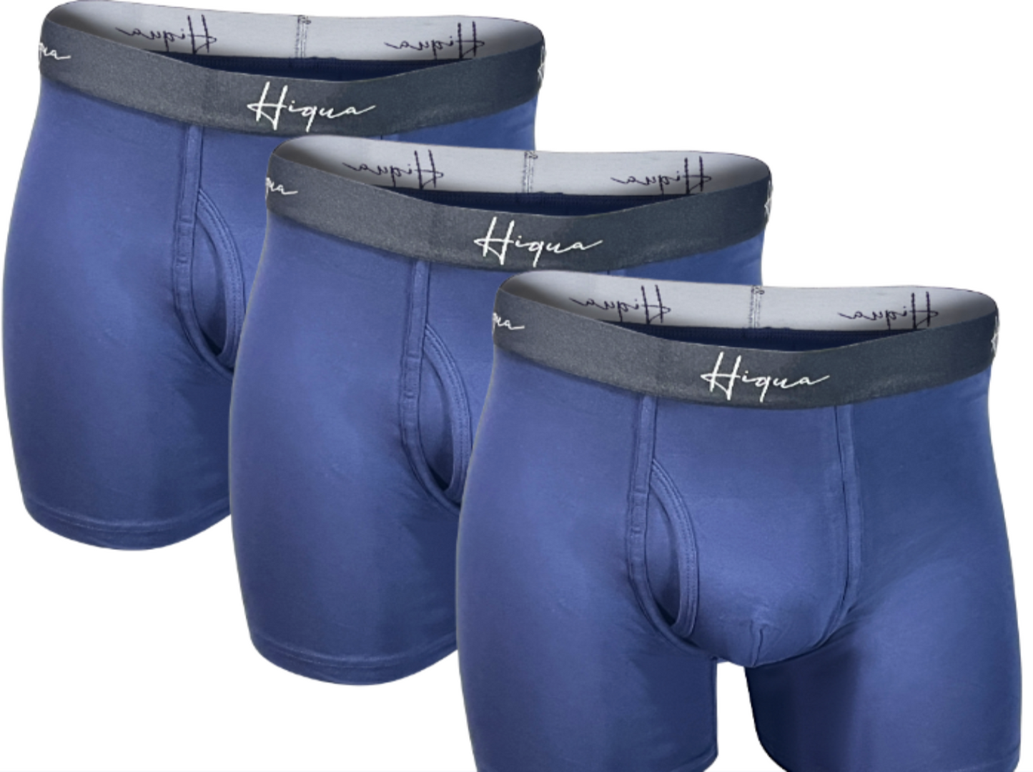 Men’s gift packaging with 3 Brief Boxers Hiqua Apparel