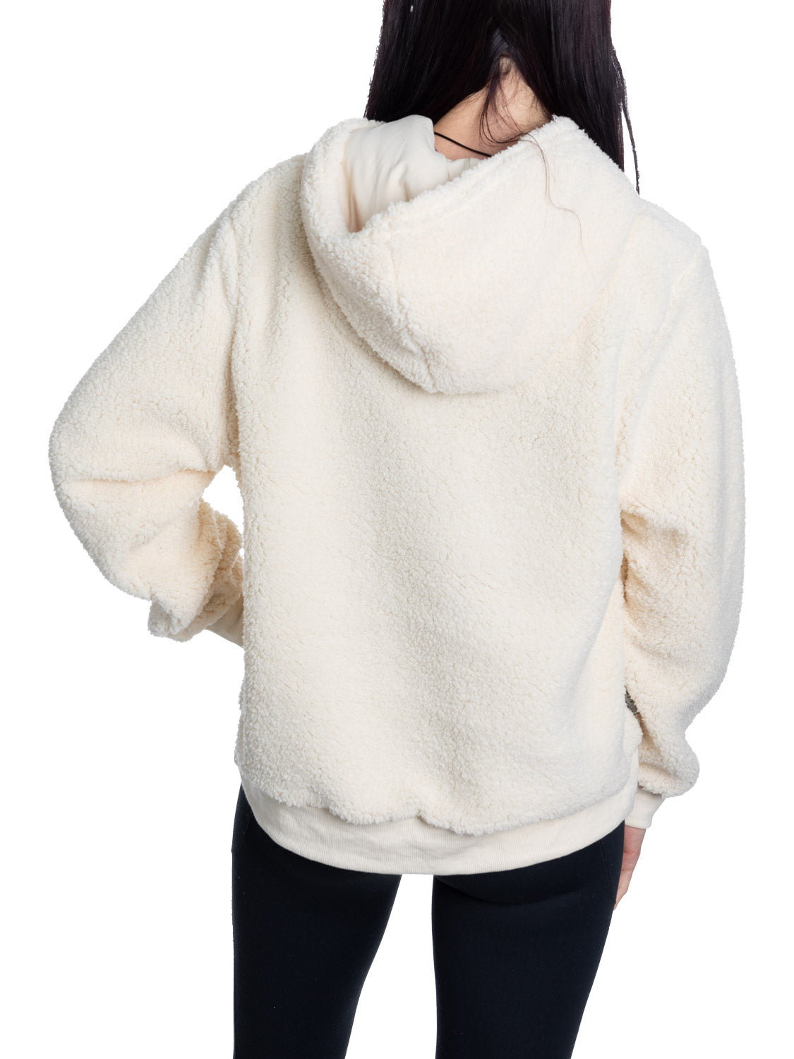 Montreal Canadians Ladies Sherpa Hoodie with Premium Chenille Logo Calhoun Surf N' Skate