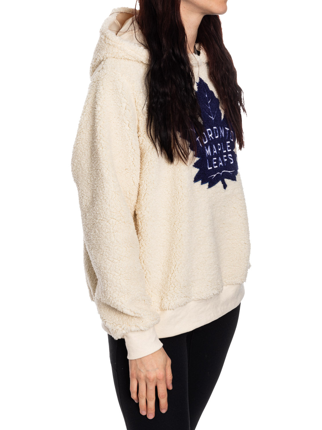 NHL Toronto Maple Leafs Ladies Sherpa Hoodie Calhoun Surf N' Skate