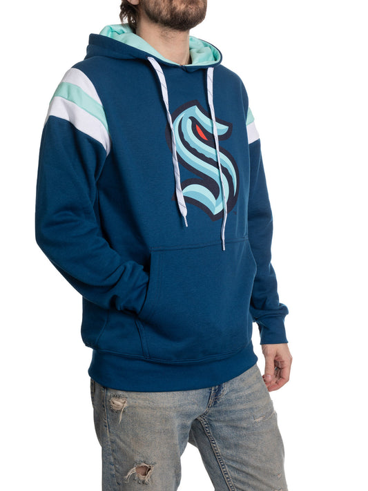 Seattle Kraken Varsity Retro Style Hoodie Calhoun Surf N' Skate