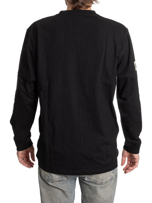 Toronto Maple Leafs Long Sleeve Henley Blackout Edition Calhoun Surf N' Skate