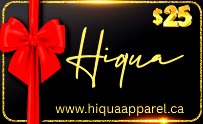 Cartes-cadeaux électroniques Hiqua Apparel