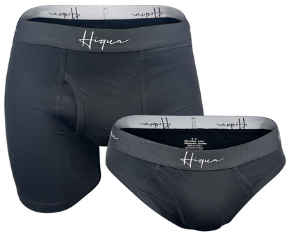 Lot de 2 - 1 boxer, 1 slip classique