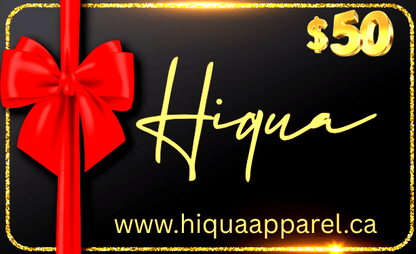 Cartes-cadeaux électroniques Hiqua Apparel