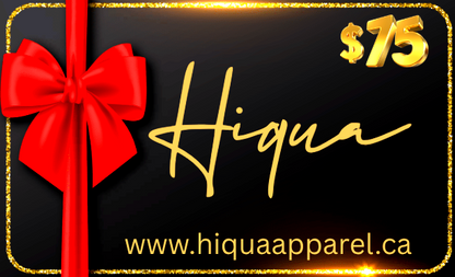 Cartes-cadeaux électroniques Hiqua Apparel