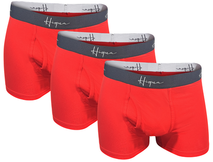3 Pack 3″ Boxer Trunks, Multi Colour