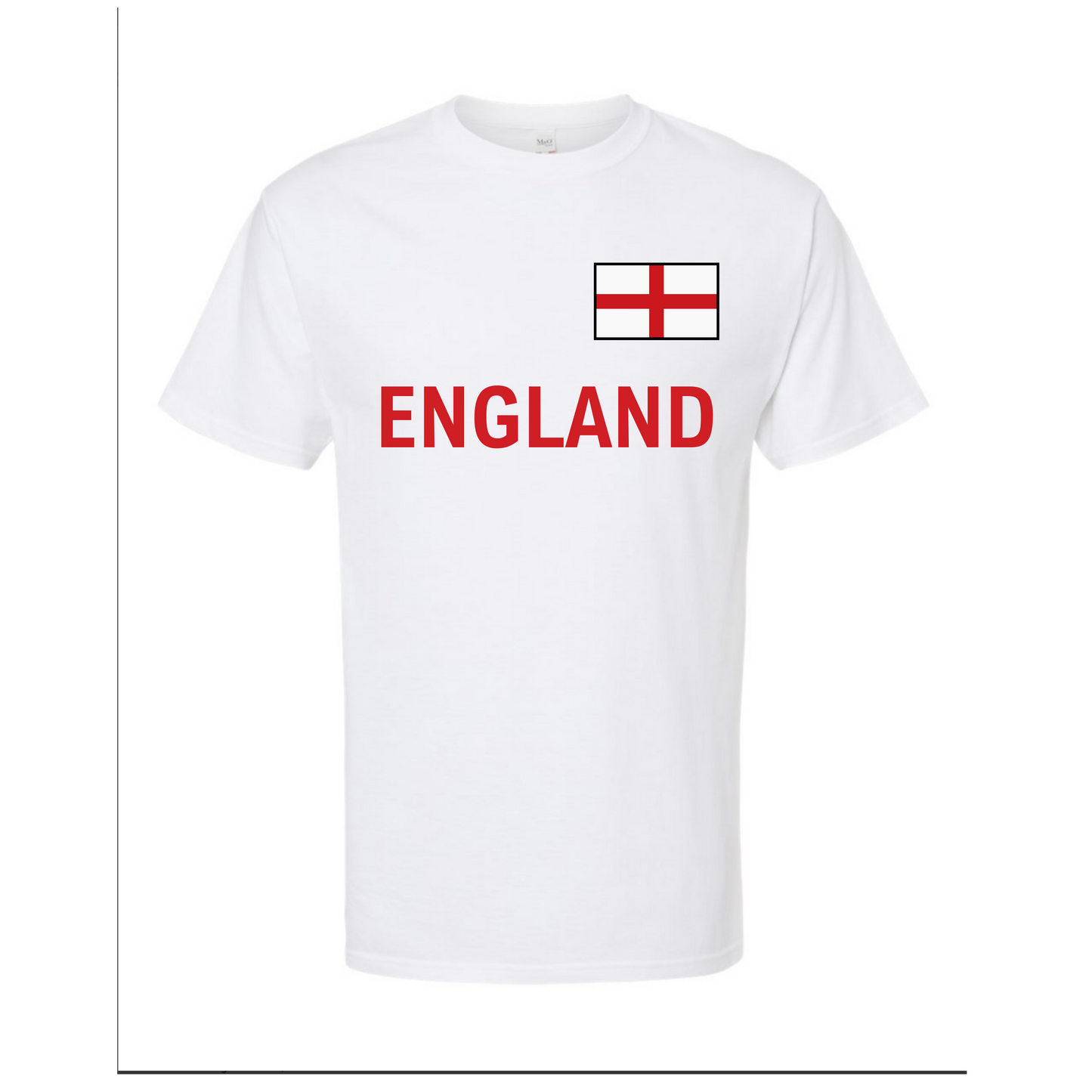 England World Football Fan Tee – White