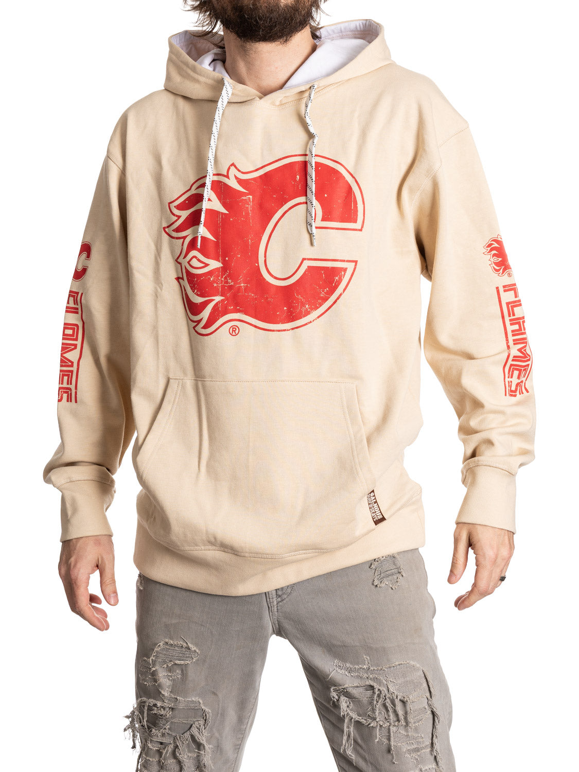 Calgary Flames Vintage Vibes Hoodie