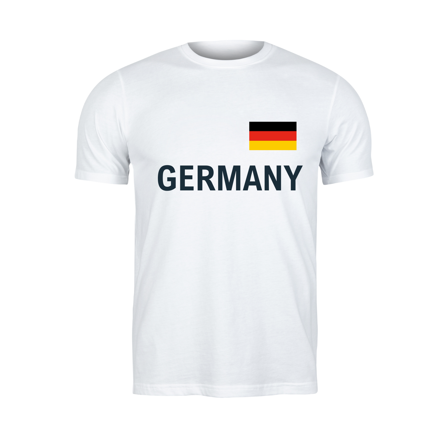 Germany World Football Fan Tee – White