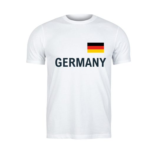 Germany World Football Fan Tee – White