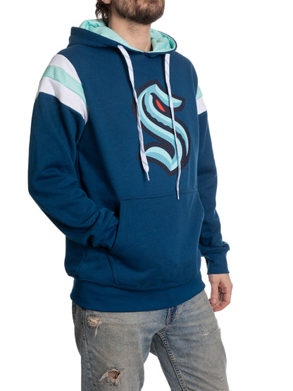 Seattle Kraken Varsity Retro Style Hoodie
