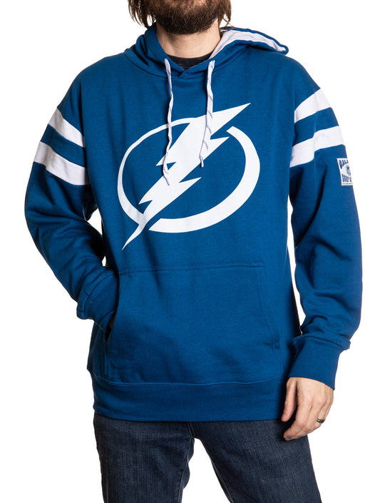 Tampa Bay Lightning Varsity Retro Style Hoodie