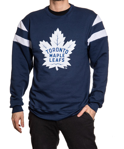 Toronto Maple Leafs Varsity Retro Style Crewneck Sweatshirt