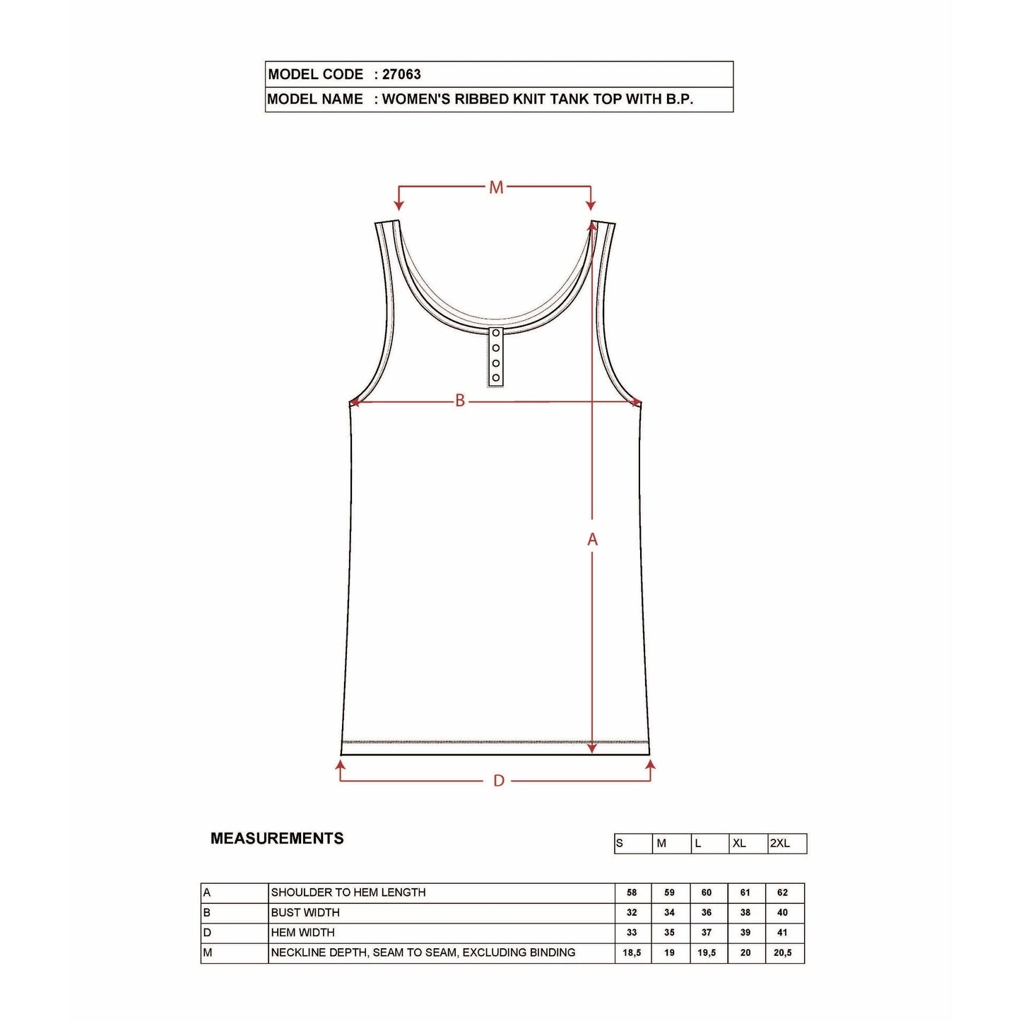 Women’s Ribbed Cotton Tank Top with Snap Buttons – Stretch Sleeveless Henley Shirt