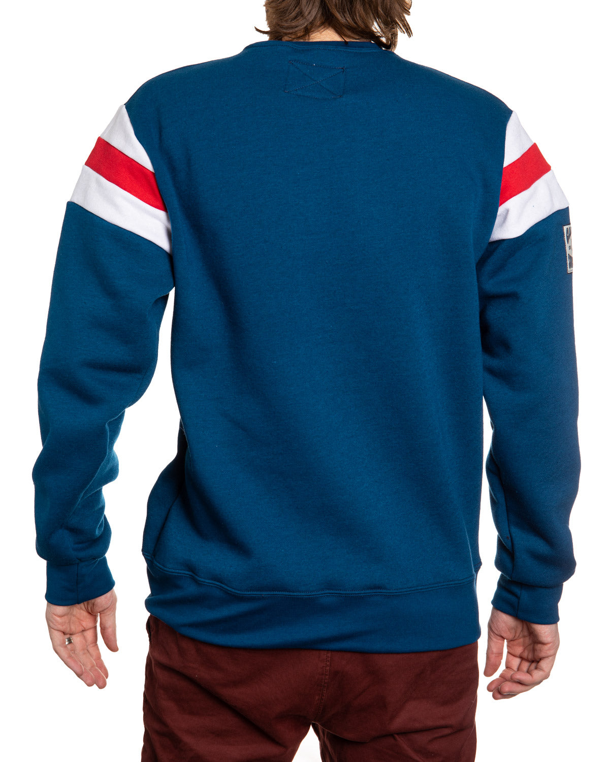 New York Rangers Varsity Retro Style Crewneck Sweatshirt