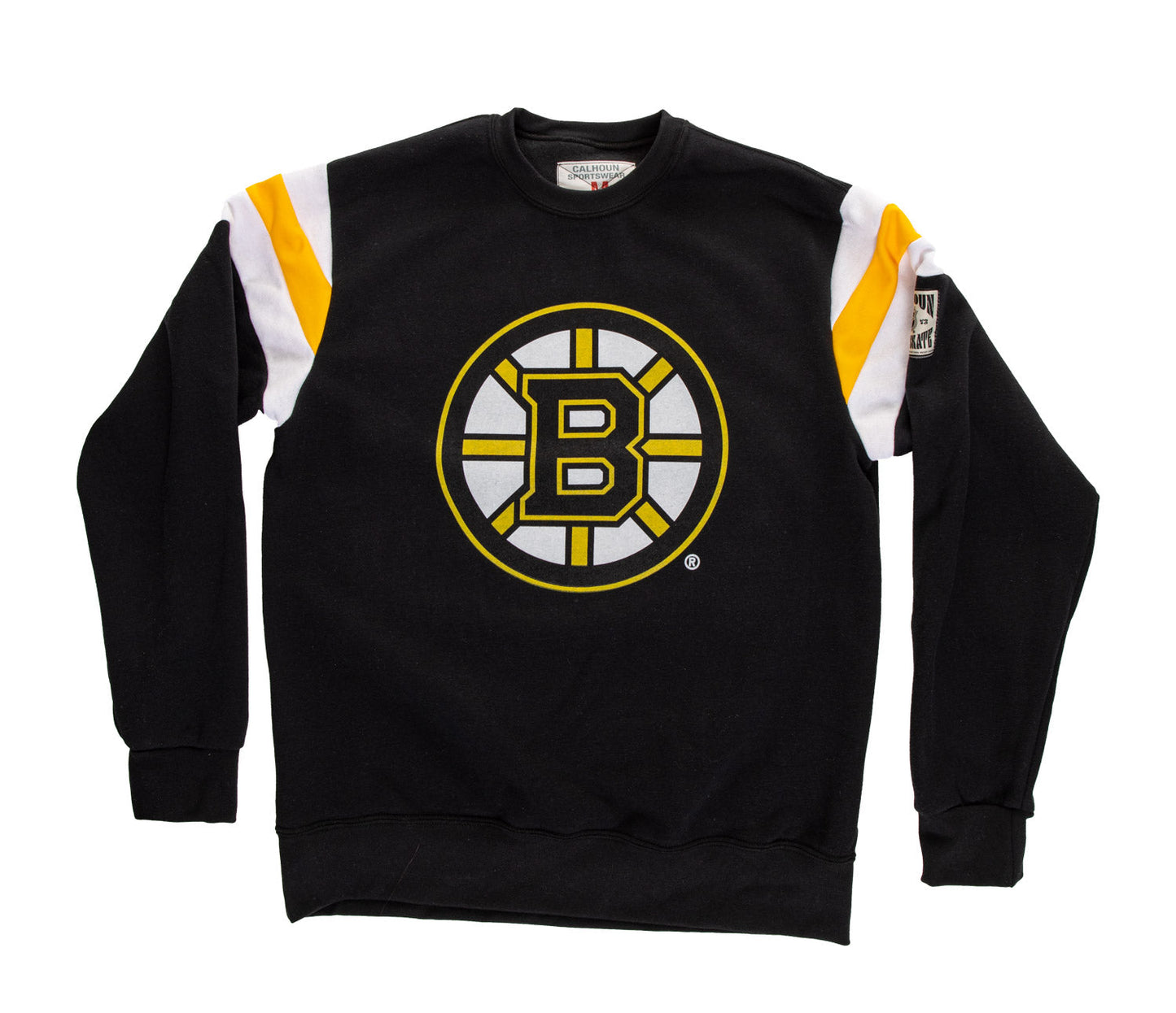 Boston Bruins Varsity Retro Style Crewneck Sweatshirt